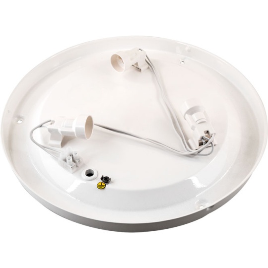 Base para plafond MARIM 3xE14 Alt.5,5xD.31,5cm branco