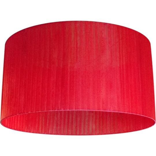 Pantalla NEOZELANDÊS redondo grande M10 (lira) Al.30xD.57cm Rojo