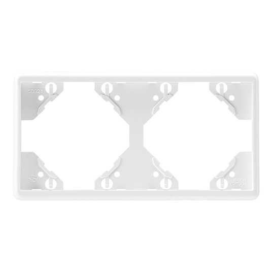Double Horizontal Frame APOLO5000 in white