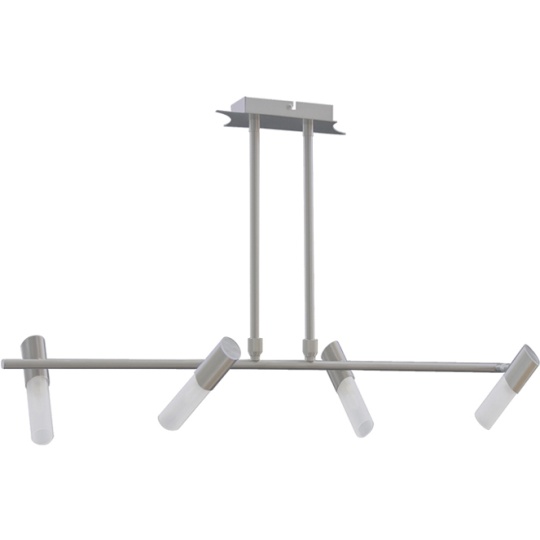 Lámpara de Techo DINIS 4xG9 L.90xAn.19xAl.Reg.cm Niquel