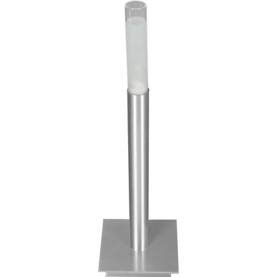 Candeeiro de mesa DINA quadrado 1xG9 C.13xL.13xAlt.46cm níquel