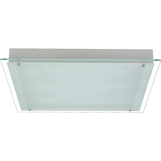 Plafond MALAQUITE quadrado 3xG11 PL C.69xL.69xAlt.6cm Cinzento