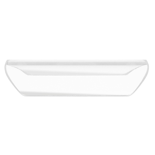 Protector glass transparent W.8, 5xH.30cm for R7s bulb