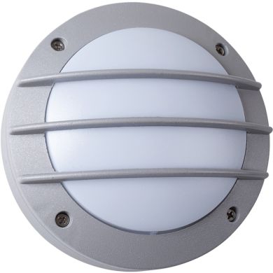 Aplique TARIM IP54 6W LED 4000K Alt.7xD.15cm cinzento