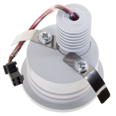 Downlight DIRAME round fixed 1W LED 60lm 3000K H.0,4xD.4,5 White