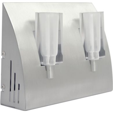 Aplique DORA 2xG4 12V C.22xL.6xAlt.17cm níquel