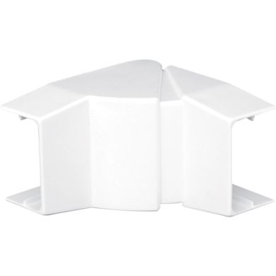 Ángulo Interior Variable CALHA10 para montaje de canales 40x12,5 IP44 IK07 en blanco