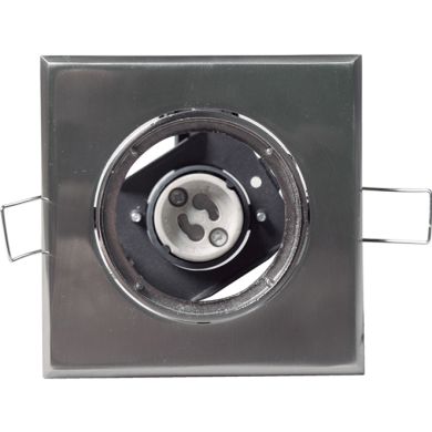 Downlight MAET square 1xGU10 L.9xW.9xH.0,4cm Satin Nickel