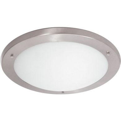 Plafond ALVORADA 2xE27 H.10xD.40cm Satin Nickel