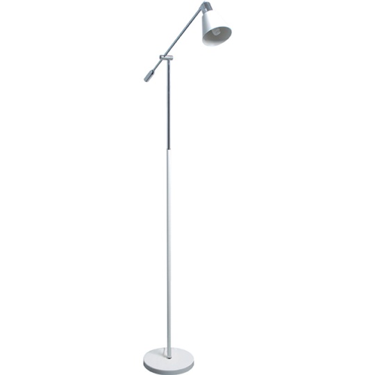 Lámpara de Pie SETUBAL 1xE14 L.21,5xAn.61xAl.160cm Blanco