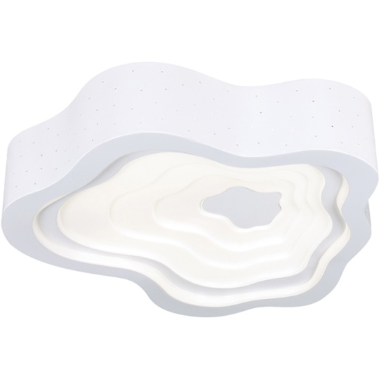 Plafón NIMBUS 1xG10q T5 circ. L.46xAn.43xAl.9cm Blanco