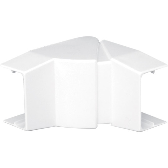 Ángulo Interior Variable CALHA10 para montaje de canales 40x12,5 IP44 IK07 en blanco